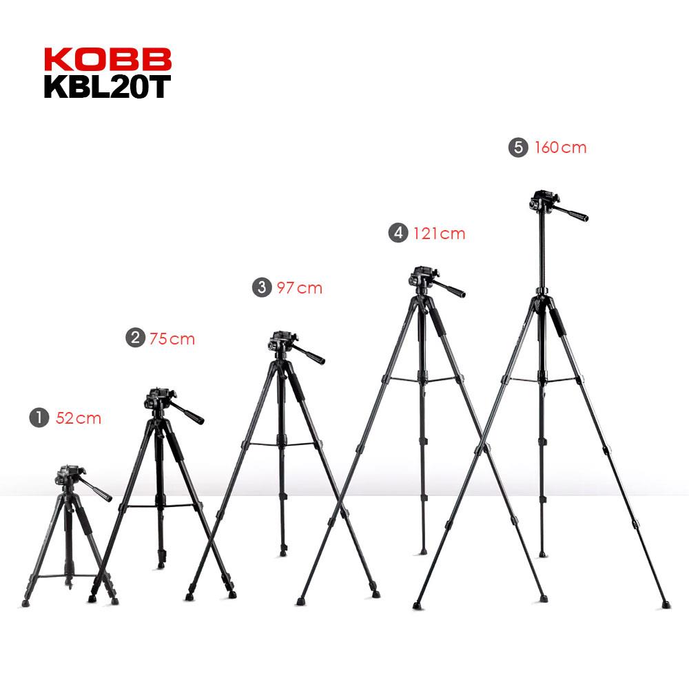 KOBB KBL20T 160CM Su Terazili Profesyonel Alüminyum Lazer Tripod - . Görsel