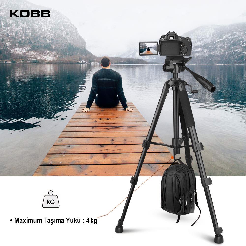 KOBB KBL20T 160CM Su Terazili Profesyonel Alüminyum Lazer Tripod - . Görsel