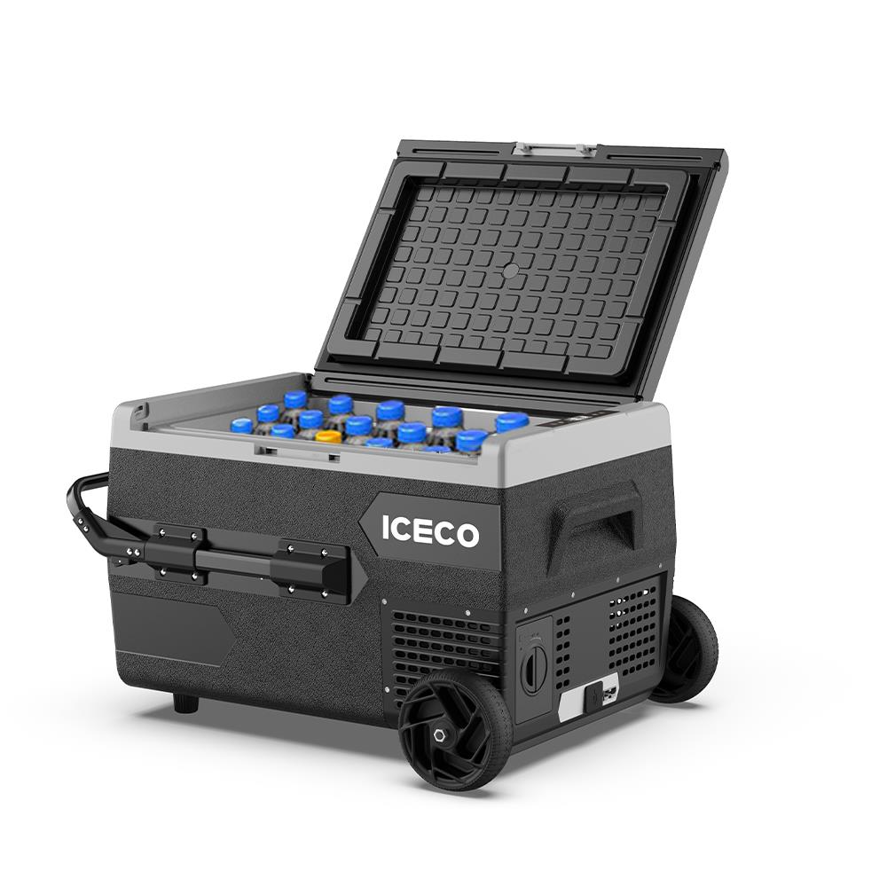 ICECO K65S 12/24Volt 65Lt Akülü/Kablolu/ Kompresörlü Tekerlekli Outdoor Oto Buzdolabı/Dondurucu (Akü Dahil Değildir) - . Görsel