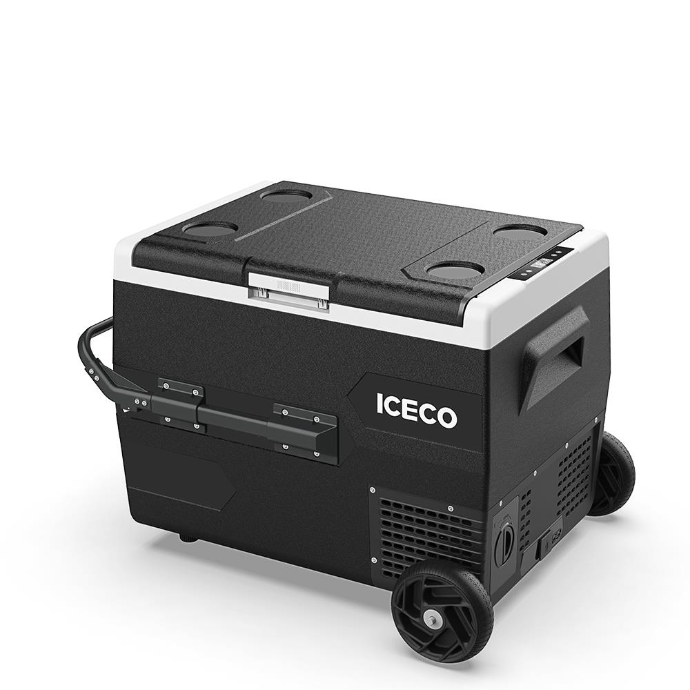 ICECO K65S 12/24Volt 65Lt Akülü/Kablolu/ Kompresörlü Tekerlekli Outdoor Oto Buzdolabı/Dondurucu (Akü Dahil Değildir) - . Görsel