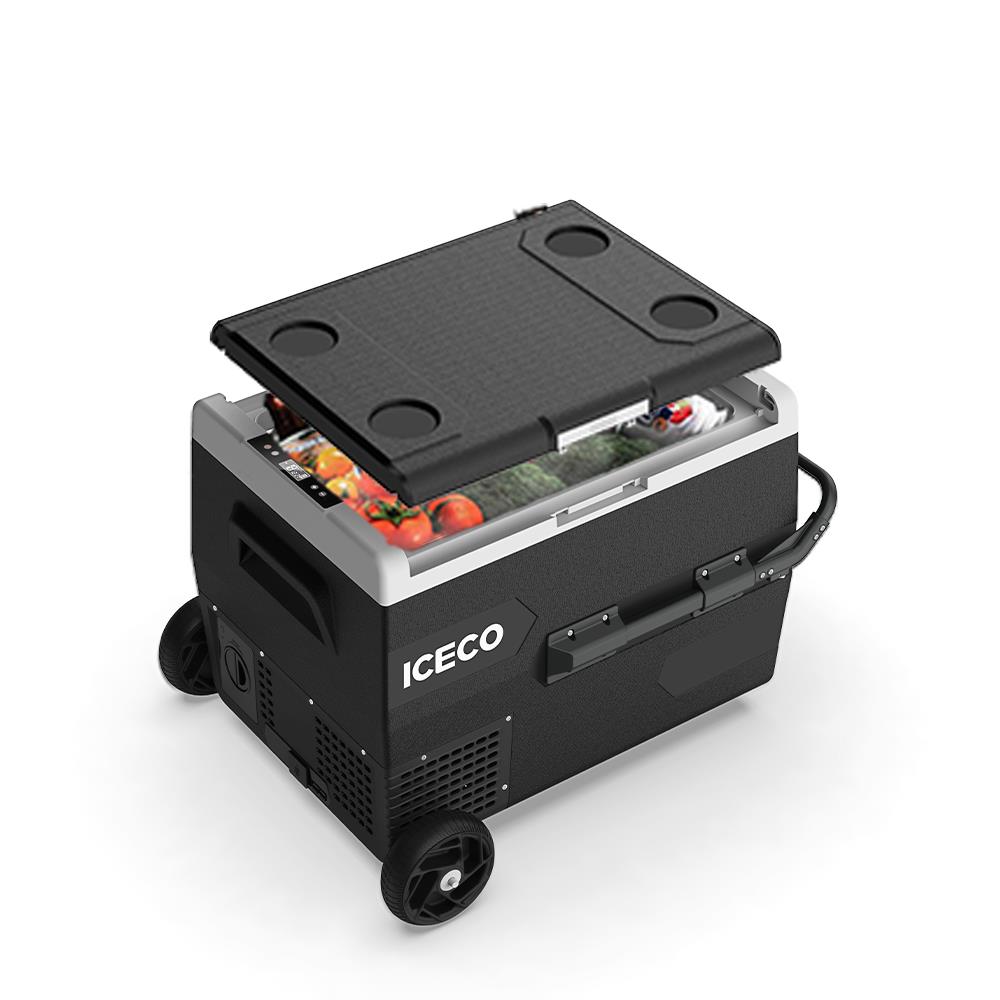 ICECO K65S 12/24Volt 65Lt Akülü/Kablolu/ Kompresörlü Tekerlekli Outdoor Oto Buzdolabı/Dondurucu (Akü Dahil Değildir) - . Görsel