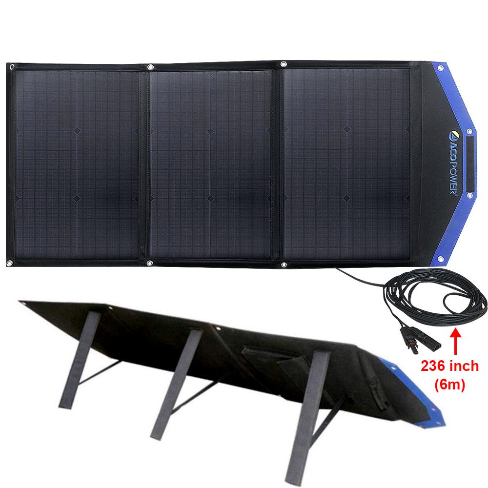 Acopower AP3XSP 3x30Watt Çanta Tipi Katlanabilir Güneş Enerji Paneli - . Görsel
