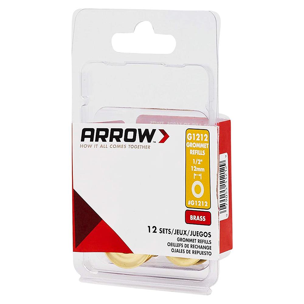 Arrow G1212 12mm Pirinç Kuşgözü Perçin - . Görsel