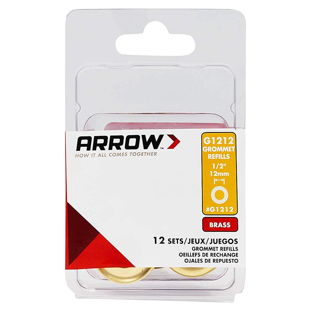 Arrow G1212 12mm Pirinç Kuşgözü Perçin - . Görsel