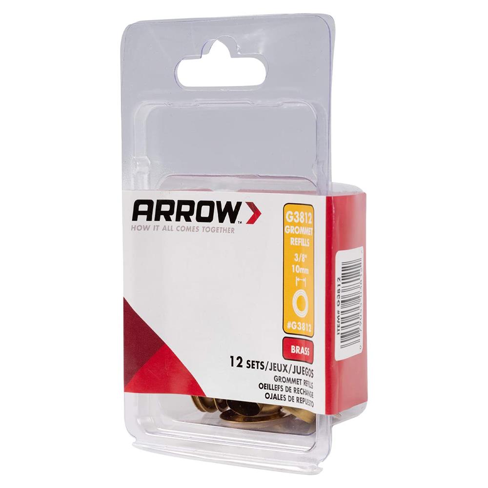 Arrow G3812 10mm Pirinç Kuşgözü Perçin - . Görsel