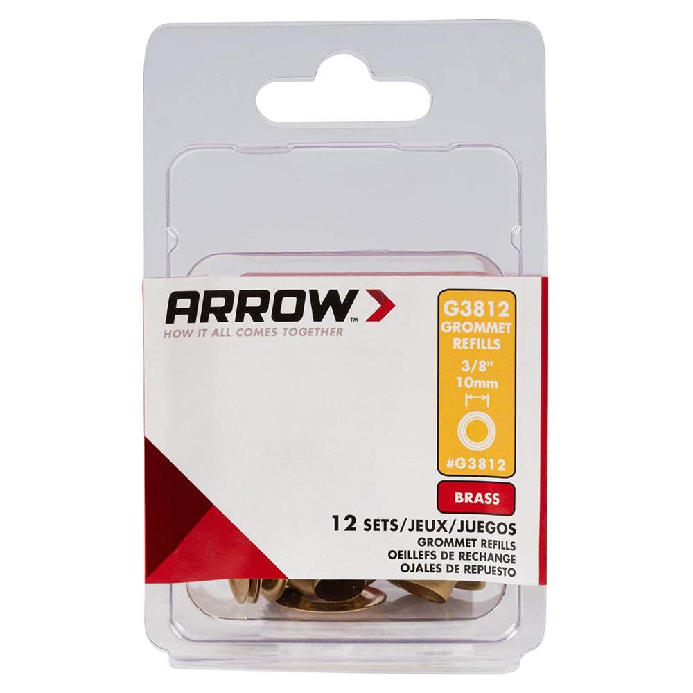 Arrow G3812 10mm Pirinç Kuşgözü Perçin - . Görsel
