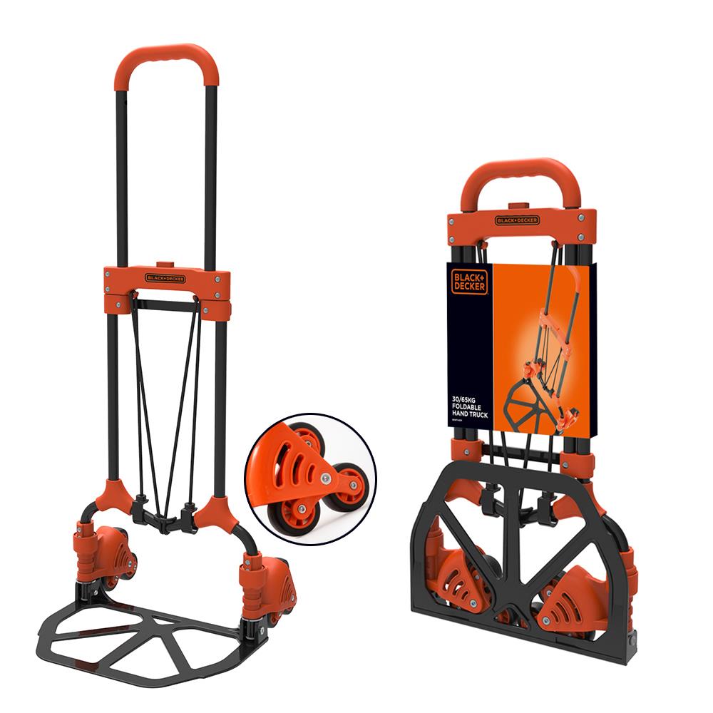 BLACK+DECKER BH201 30/65Kg Merdiven Çıkabilen Katlanır El Arabası - . Görsel
