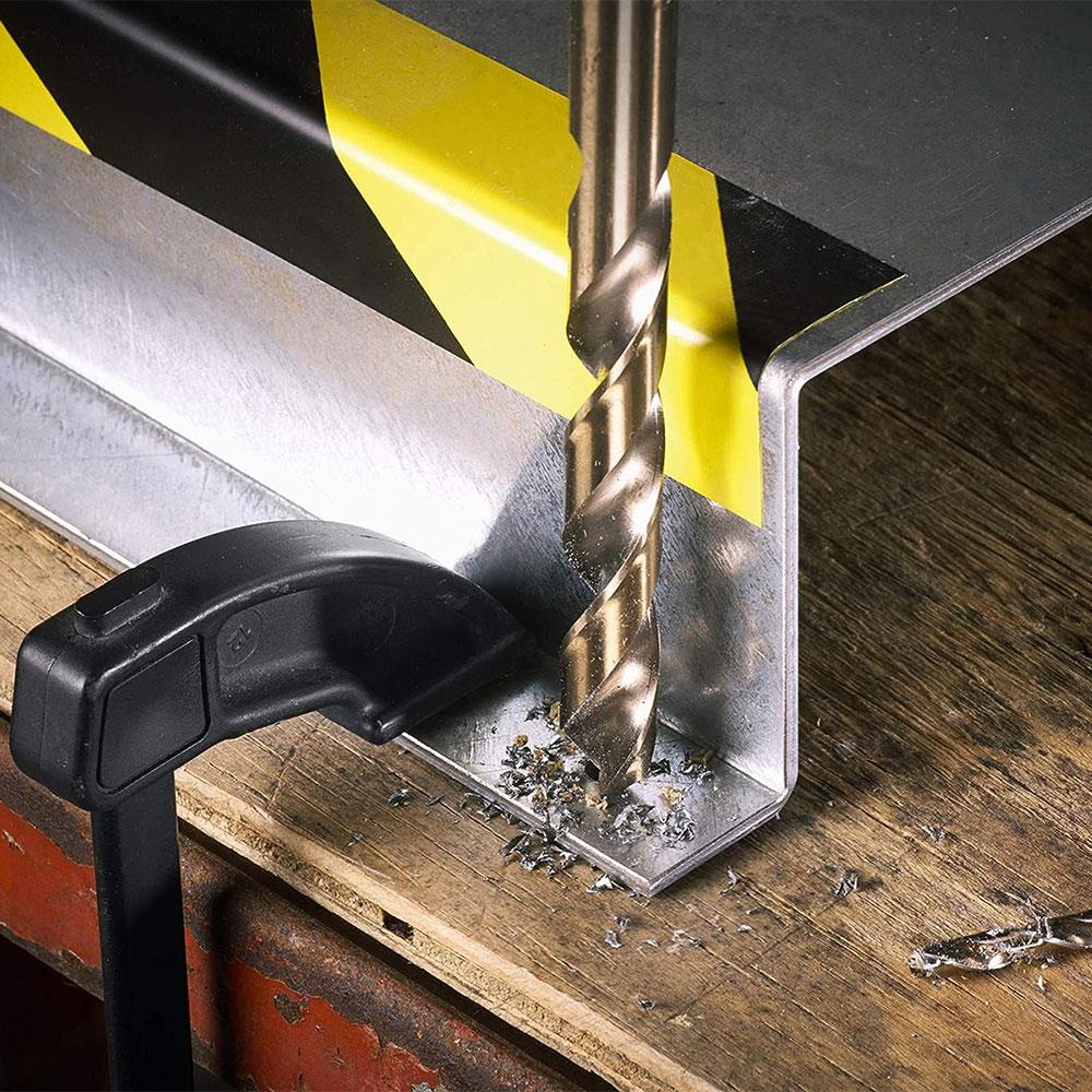 CAT DA02901 16 Parça Profesyonel Titanyum Kaplama HSS Metal Delici Matkap Ucu - . Görsel