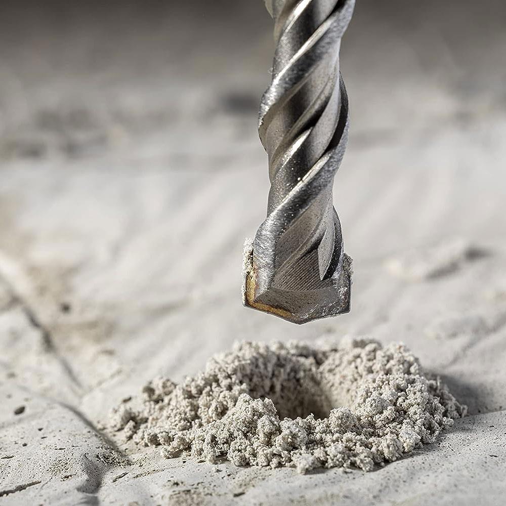 CAT DA03901 10 Parça Tungsten Karbür SDS-Plus Beton Matkap Uç Seti - . Görsel