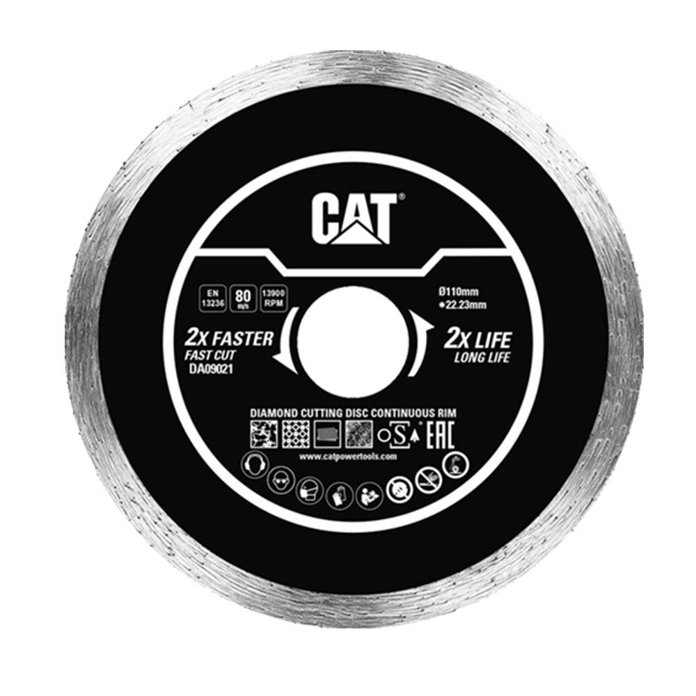 CAT DA09021 110mm Profesyonel Fayans, Seramik, Mermer Elmas Kesme Diski - . Görsel