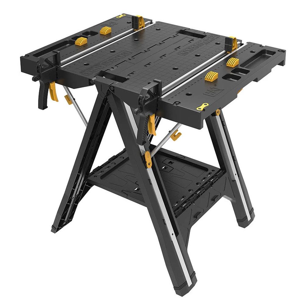 CAT DH1005 Çok Fonksiyonlu Katlanabilir Çalışma Tezgâhı + 2 Adet Tetik İşkence - . Görsel