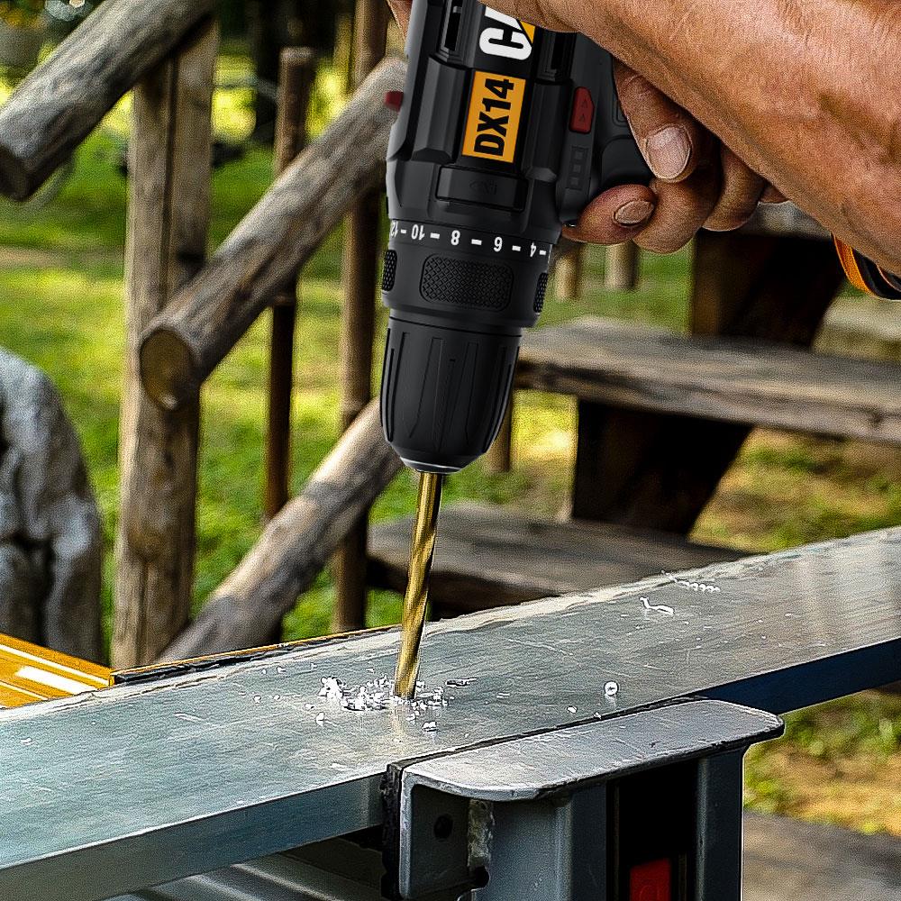 CAT DX14 12Volt/2.0Ah Li-ion Profesyonel Şarjlı Matkap - . Görsel
