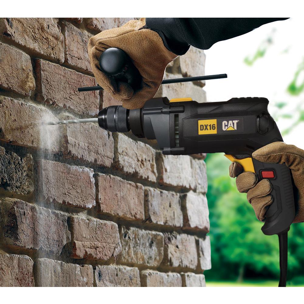 CAT DX16 850Watt 13mm Profesyonel Darbeli Matkap - . Görsel