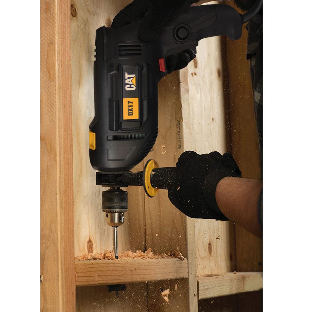 CAT DX17.1 750Watt 13mm Profesyonel Darbeli Matkap + 8 Parça Aksesuar - . Görsel
