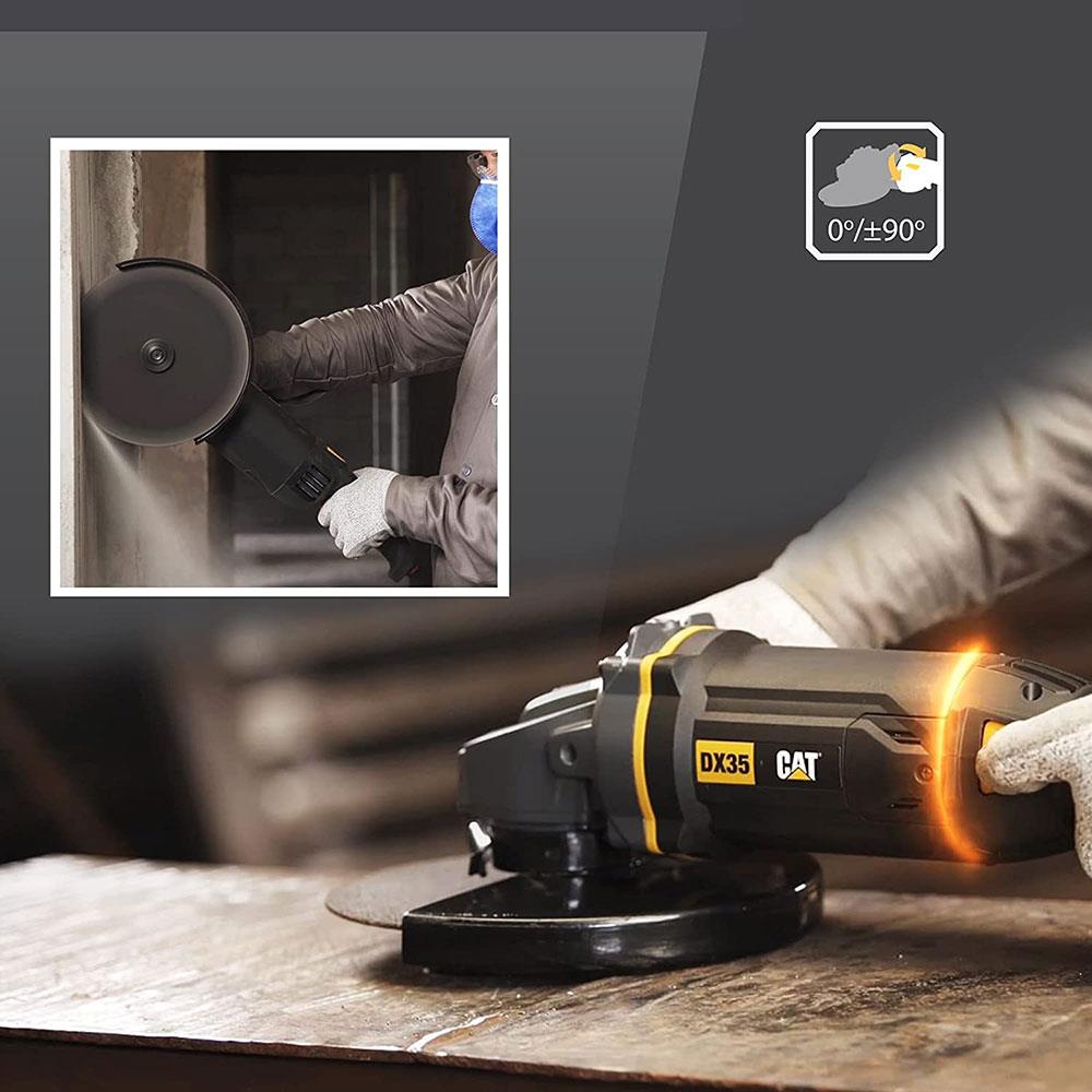 CAT DX35 2350Watt 230mm Profesyonel Dönebilir Tutma Kollu Büyük Taşlama - . Görsel