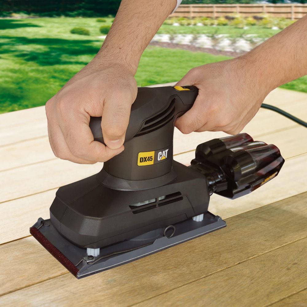 CAT DX45 240Watt Profesyonel Devir Ayarlı Titreşimli Zımpara - . Görsel