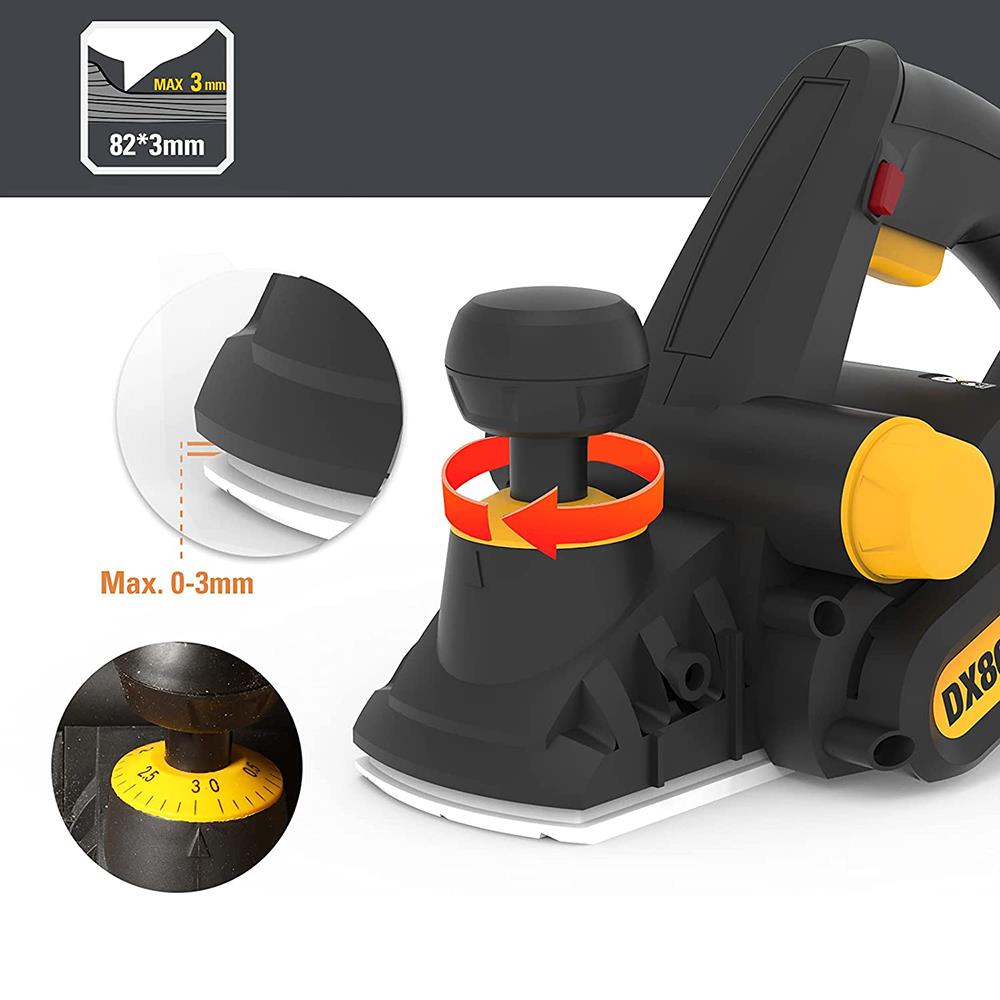 CAT DX86 900Watt 82mm Çift Bıçaklı Profesyonel Planya - . Görsel