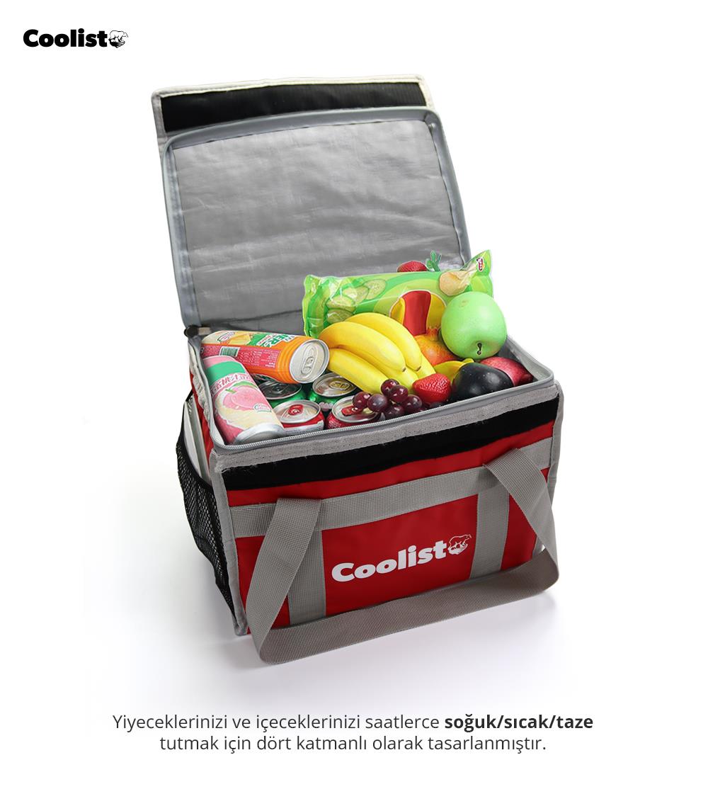 Coolist CL26R 26 Litre Katlanabilir Termos Bez Çanta / Buzluk - . Görsel