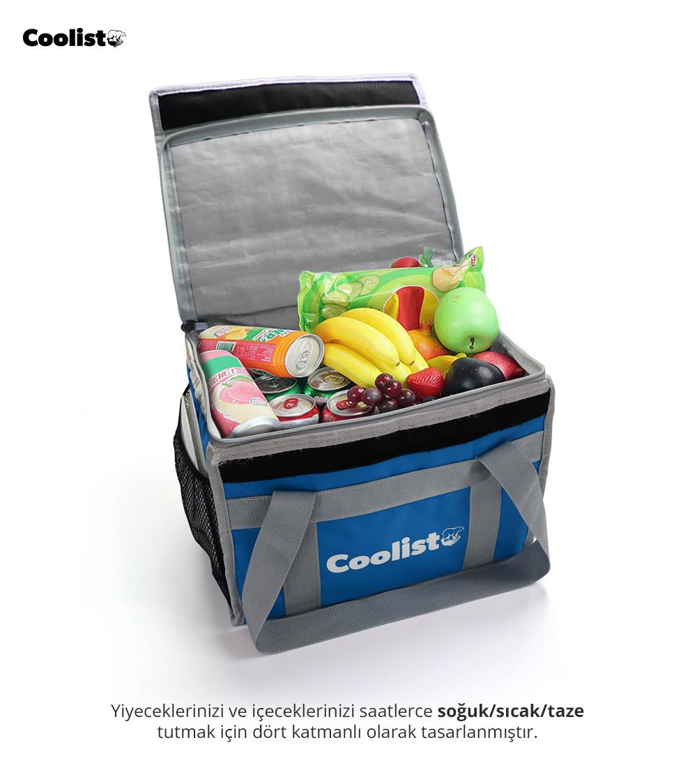 Coolist CL36B 36 Litre Katlanabilir Termos Bez Çanta / Buzluk - . Görsel