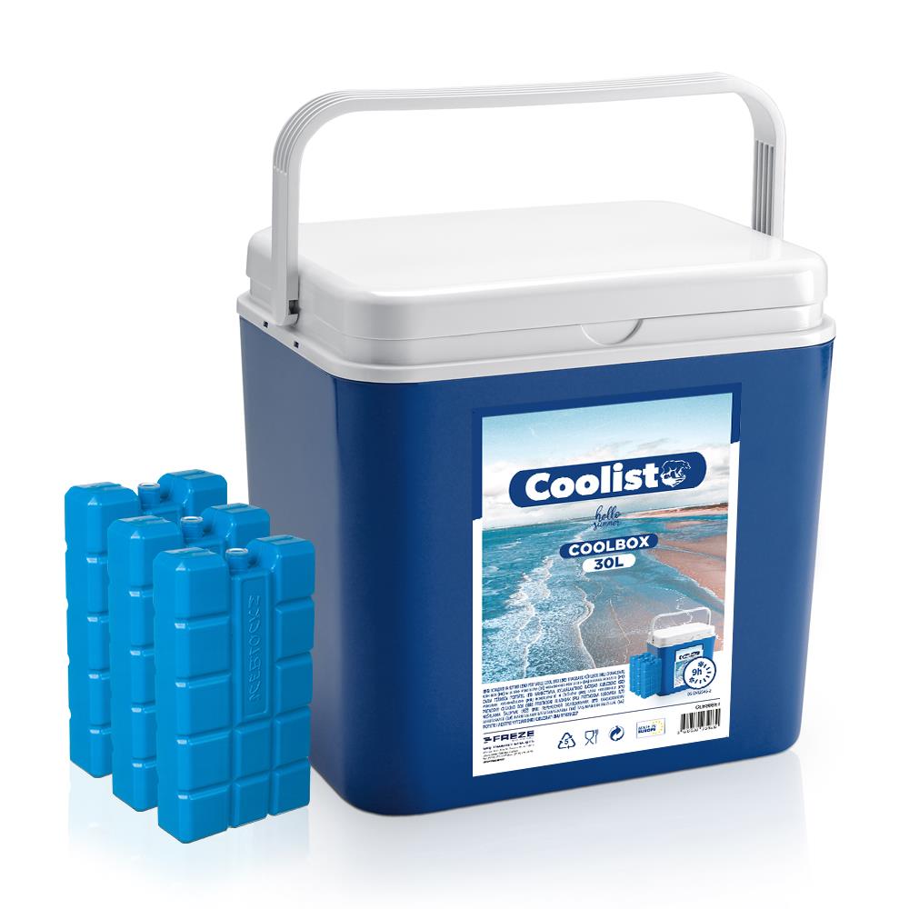 Coolist CLB30SET 30 Litre Buzluk + 3 Adet 400gr. Buz Kaseti - . Görsel