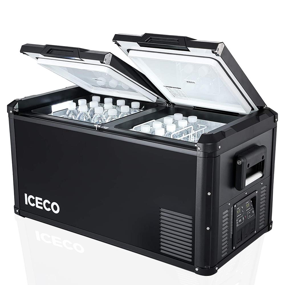 ICECO VL90PROD 12/24Volt 220Volt 90 Litre Çift Bölmeli Outdoor Kompresörlü Oto Buzdolabı/Dondurucu - . Görsel