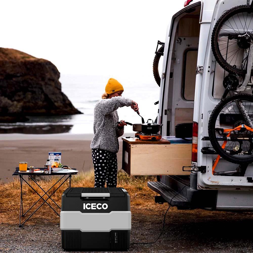 ICECO YCD60S 12/24Volt 56 Litre Outdoor Kompresörlü Oto Buzdolabı - . Görsel