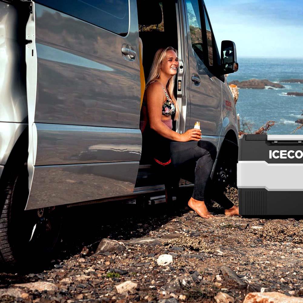 ICECO YCD60S 12/24Volt 56 Litre Outdoor Kompresörlü Oto Buzdolabı - . Görsel