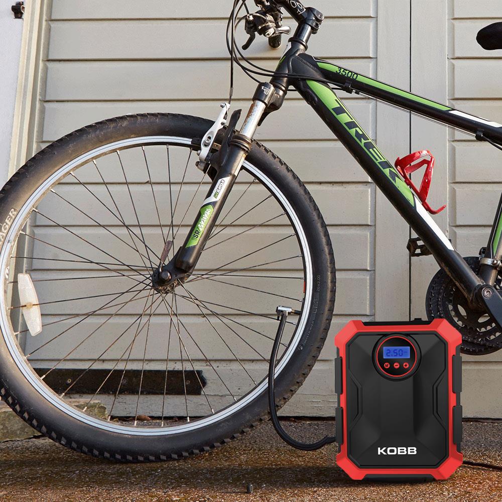 KOBB KB200 12Volt 150 PSI Ayarlanabilir Dijital Basınç Göstergeli Hava Lastik Şişirme Pompası - . Görsel