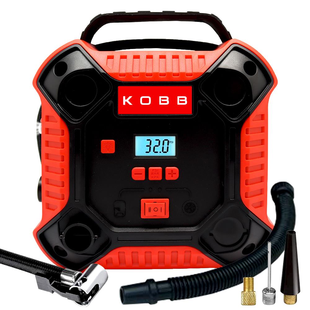 KOBB KB250 12Volt 160 PSI Dijital Basınç Göstergeli Lastik & Yatak Şişirme Pompası - . Görsel