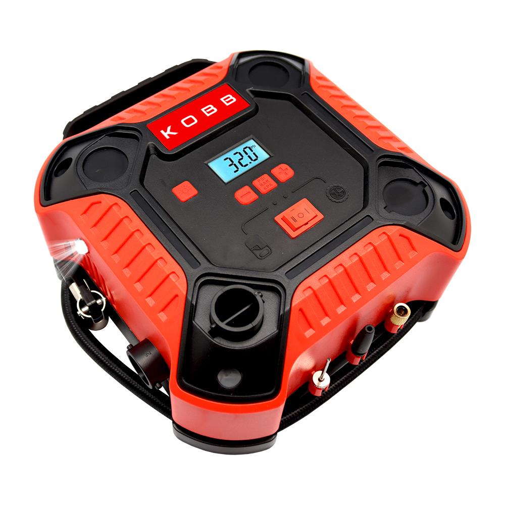 KOBB KB250 12Volt 160 PSI Dijital Basınç Göstergeli Lastik & Yatak Şişirme Pompası - . Görsel