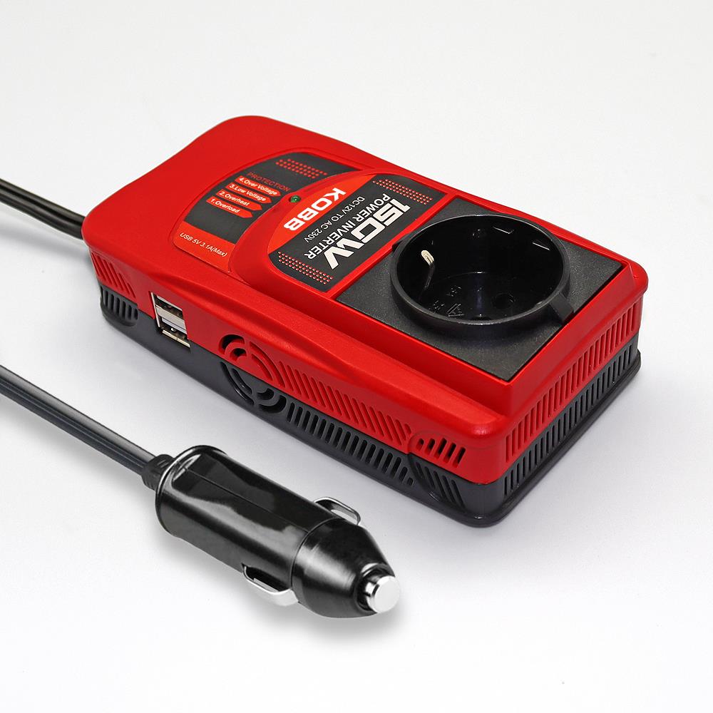 KOBB KBN150 12V/220V 150Watt Modifiye Sinüs Dönüştürücü İnvertör - . Görsel