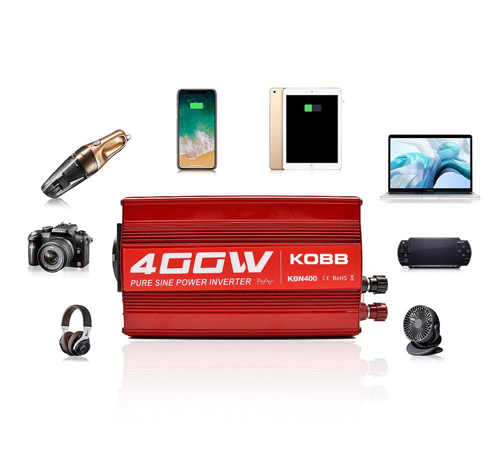 KOBB KBN400 12V/220V 400Watt Tam Sinüs Dönüştürücü İnvertör - . Görsel