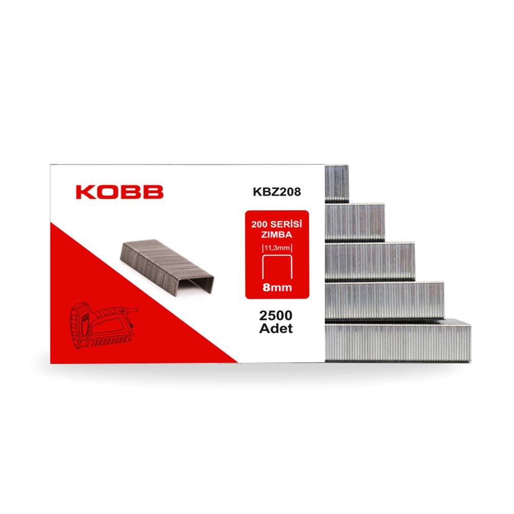 KOBB KBZ208 8mm 2500 Adet 200 Serisi Ağır Hizmet Tipi Zımba Teli - . Görsel