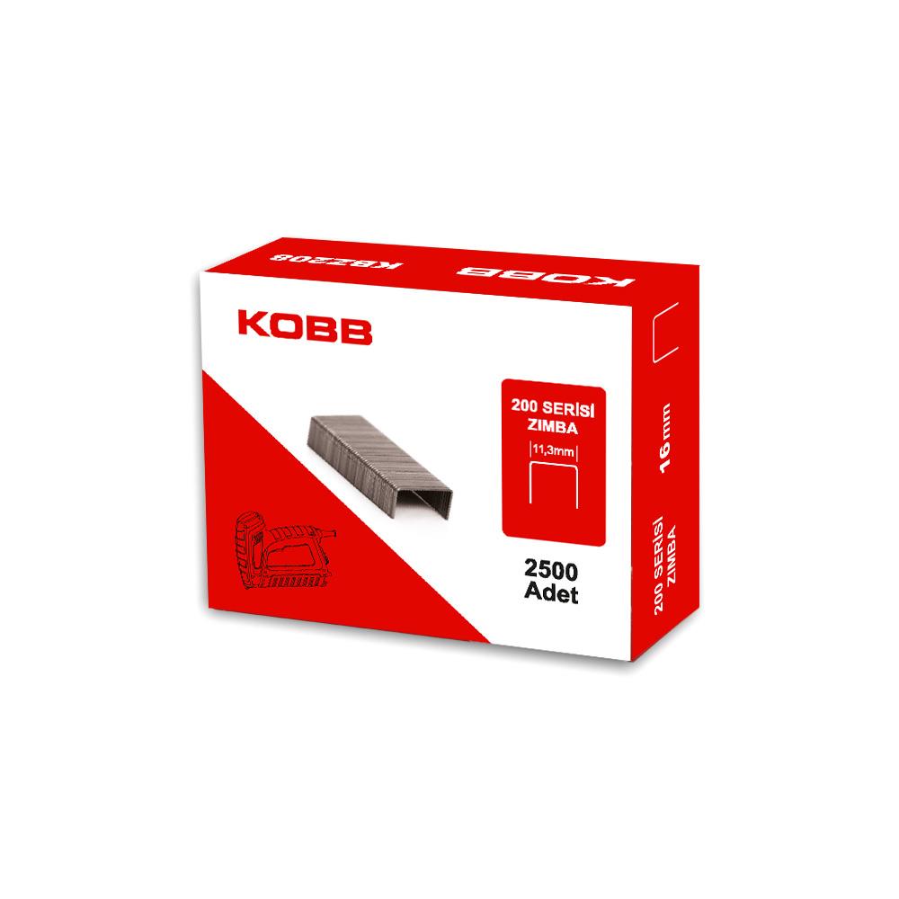 KOBB KBZ216 16mm 2500 Adet 200 Serisi Ağır Hizmet Tipi Zımba Teli - . Görsel