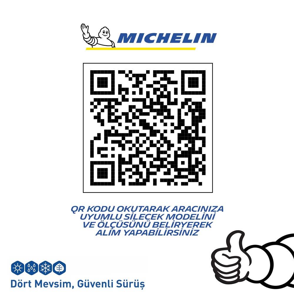 Michelin EASYCLIP™ MCR240 24CM 1 Adet Universal Muz Tipi Arka Silecek - . Görsel