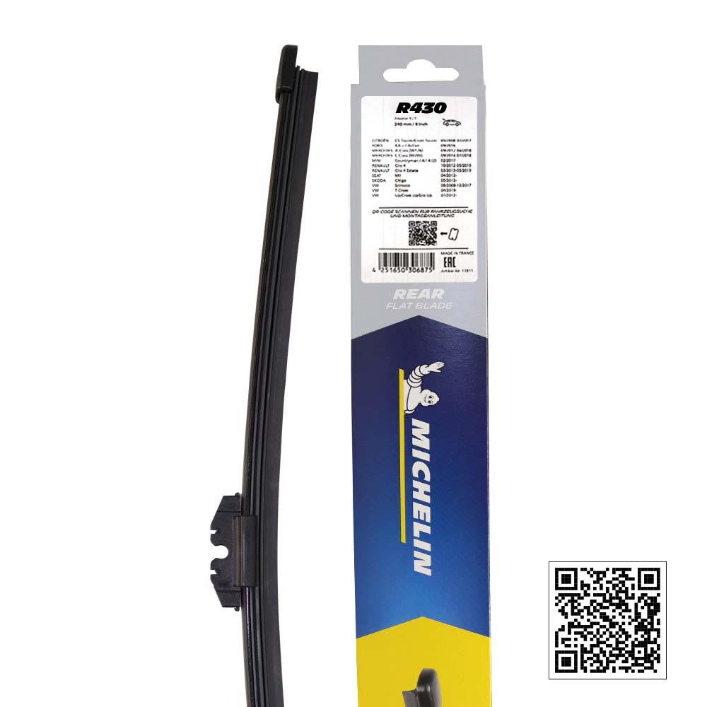 Michelin EASYCLIP™ MCR430 43CM 1 Adet Universal Muz Tipi Arka Silecek - . Görsel