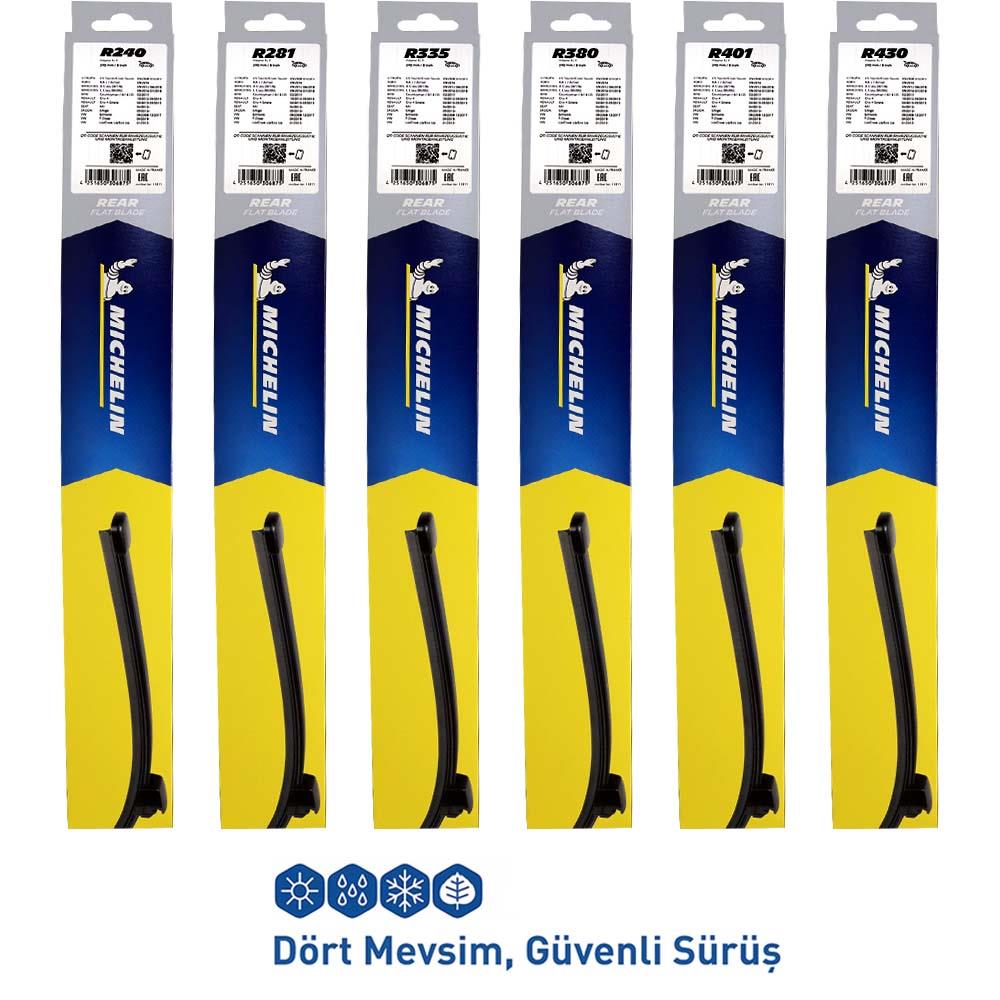 Michelin EASYCLIP™ MCR430 43CM 1 Adet Universal Muz Tipi Arka Silecek - . Görsel