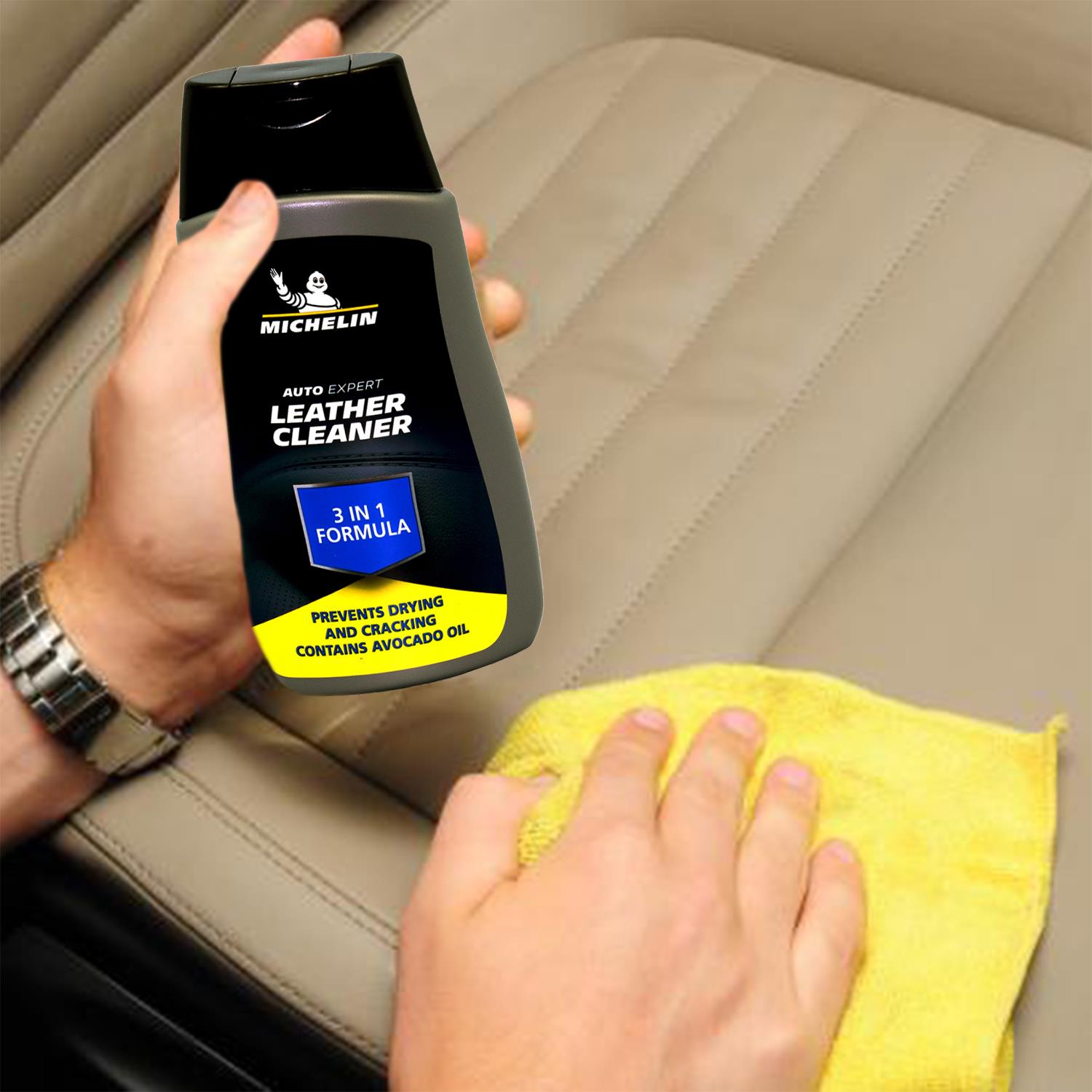 Michelin MC32187 250ml 3’ü 1 Arada Avokado Özlü Deri Temizleme ve Bakım Losyonu - . Görsel