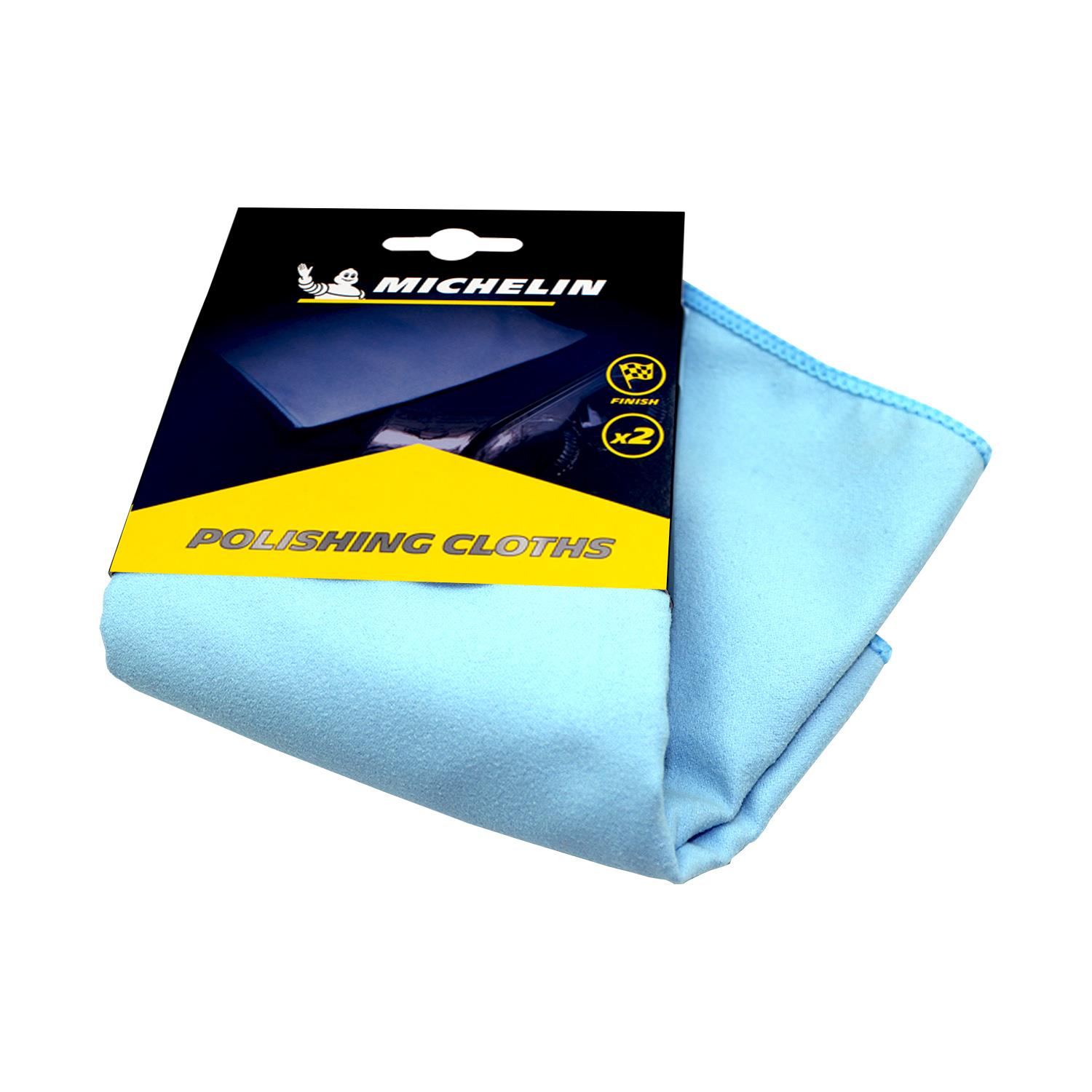 Michelin MC32484 32X32cm Mikrofiber Cilalama, Parlatma Bezi, 2 Adet - . Görsel