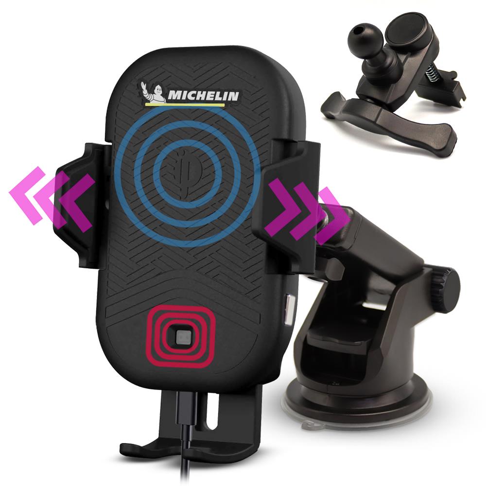 Michelin MC33368 Wireless Telefon Şarj Cihazı ve Dokunmatik Akıllı Telefon Tutucu - . Görsel