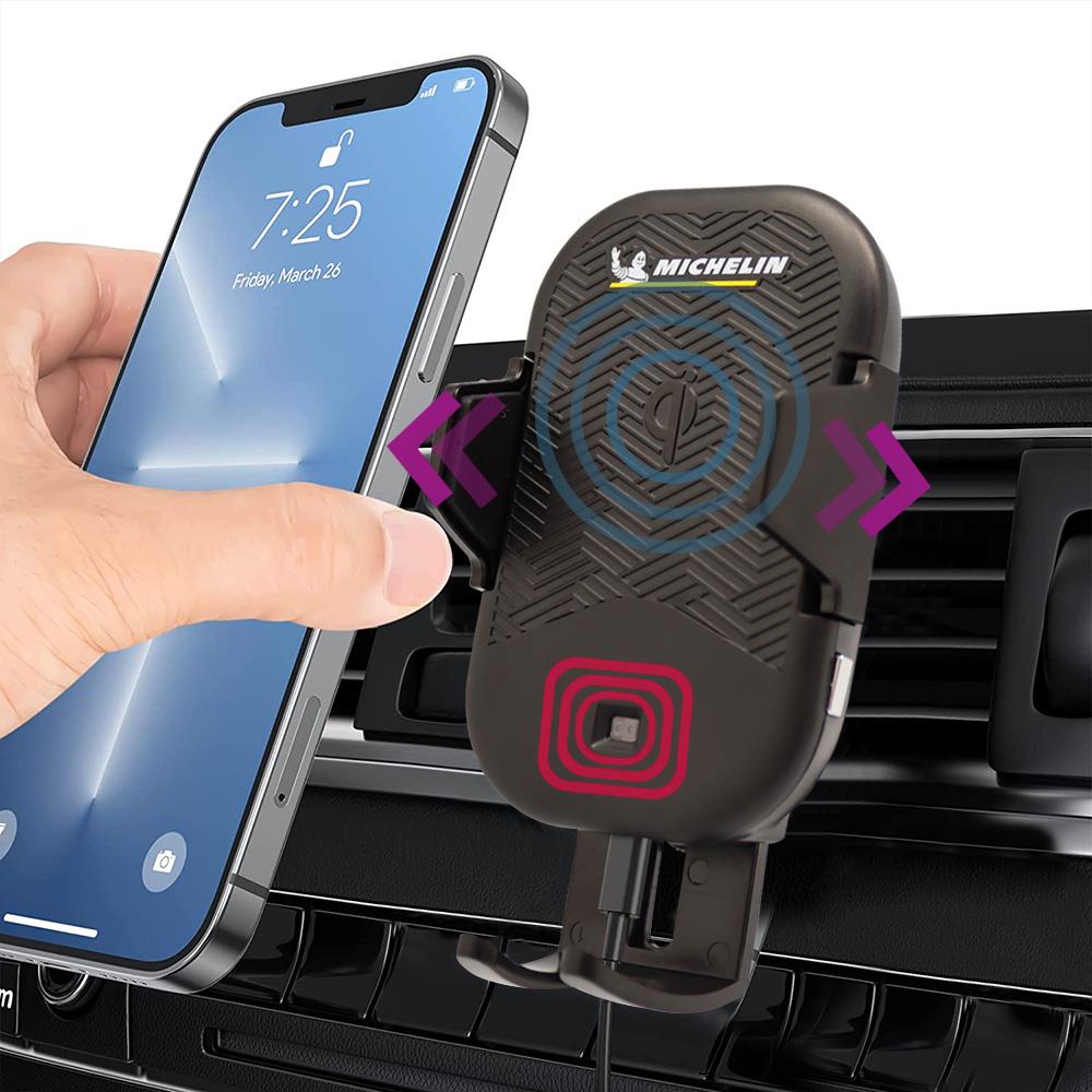 Michelin MC33368 Wireless Telefon Şarj Cihazı ve Dokunmatik Akıllı Telefon Tutucu - . Görsel