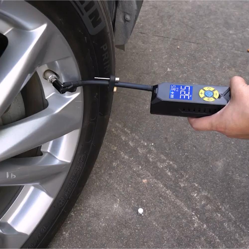 Michelin MC33382 Şarjlı Li-ion 150PSI Taşınabilir Dijital Basınç Göstergeli Led Aydınlatmalı Lastik Şişirme Pompası - . Görsel
