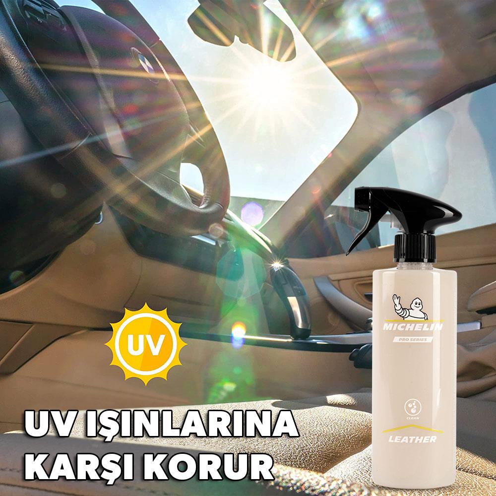 Michelin MC33597 500ml 2’ Si 1 Arada PRO Serisi Avokado Özlü Deri Temizleme/Bakım ve Besleyici Sprey - . Görsel
