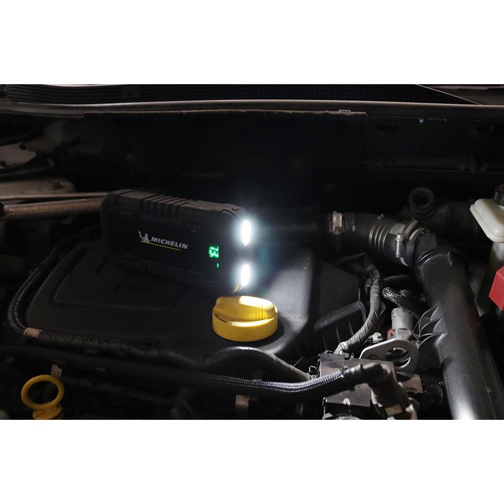 Michelin MJS80 12Volt 1000Amp Lityum Polimer Akü Takviye + Powerbank + Led Lamba - . Görsel