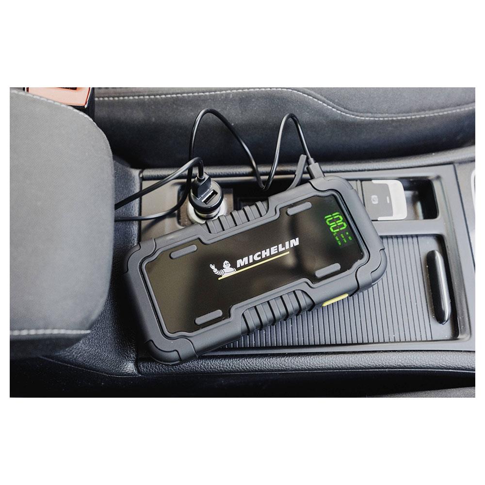 Michelin MJS80 12Volt 1000Amp Lityum Polimer Akü Takviye + Powerbank + Led Lamba - . Görsel