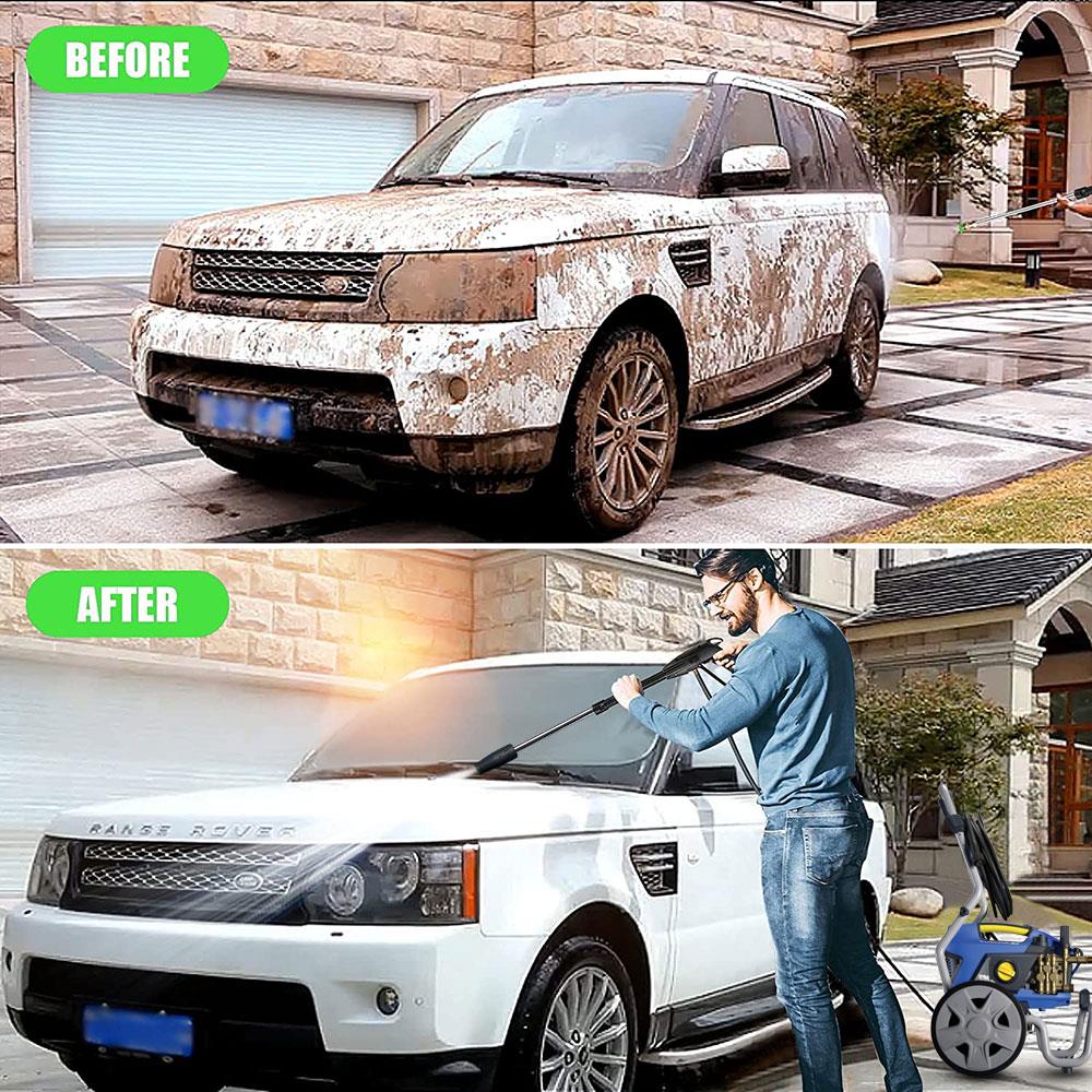 Michelin MPX160CK 2900Watt 160Bar İndüksiyon Motor Yağ Soğutmalı Profesyonel Basınçlı Yıkama - . Görsel