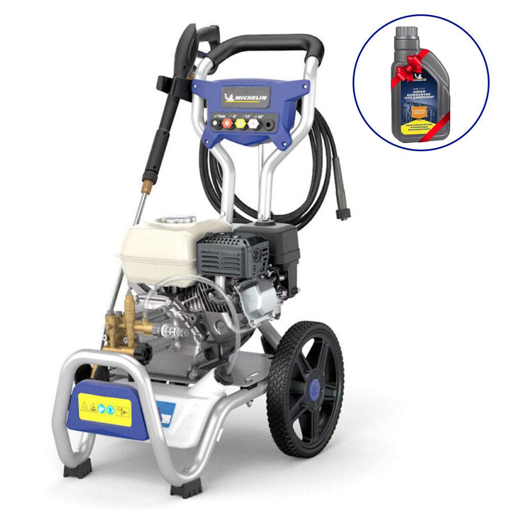 Michelin MPX240THO 4.8HP 240Bar 4 Zamanlı Benzinli Ağır Hizmet Basınçlı Yıkama Makinesi - . Görsel