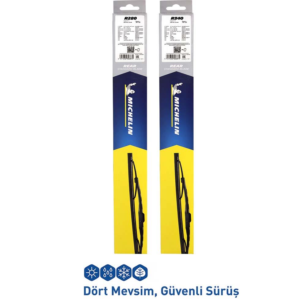 Michelin Rainforce™ MCR280 28CM 1 Adet Universal Telli Arka Silecek - . Görsel