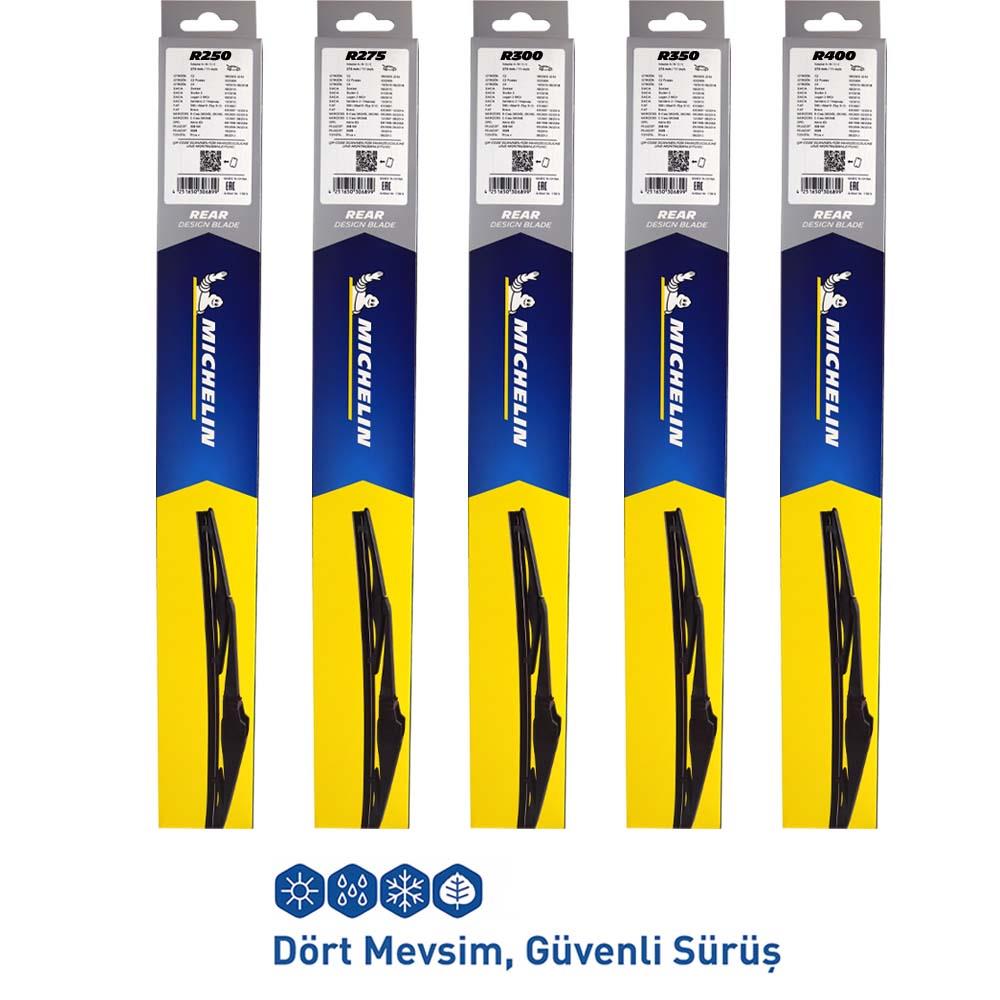 Michelin Rainforce™ MCR300 30CM 1 Adet Universal Telli Hibrit Arka Silecek - . Görsel