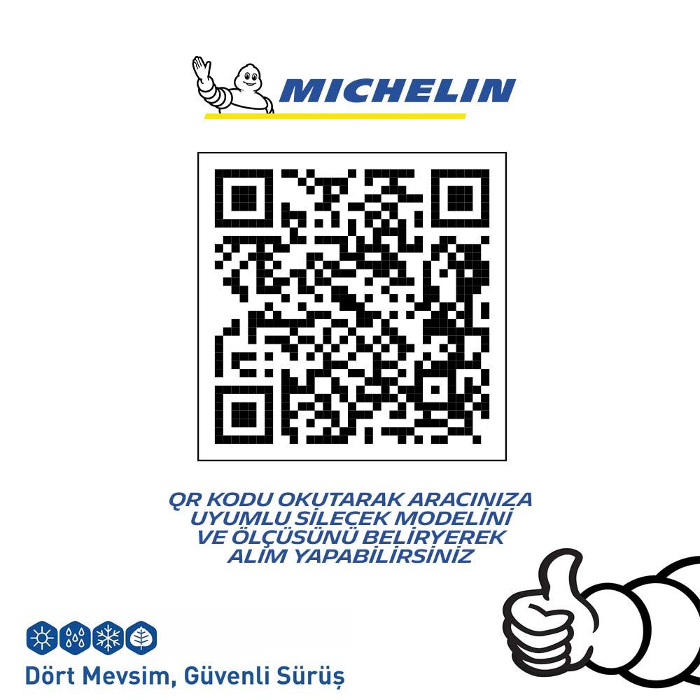 Michelin Rainforce™ MCR340 34CM 1 Adet Universal Telli Arka Silecek - . Görsel